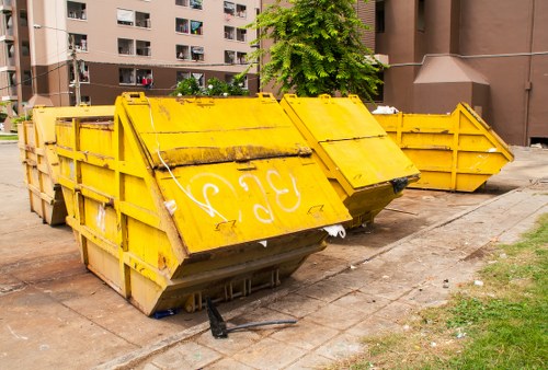 Construction site with cleared debris in Pimlico