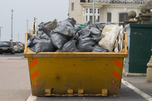 Various sizes of enclosed skips available