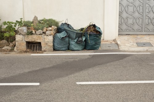 Organized house clearance in a Pimlico property