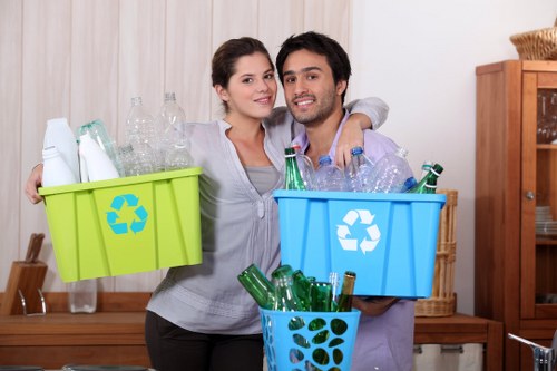Eco-friendly waste disposal with a hired skip in Pimlico