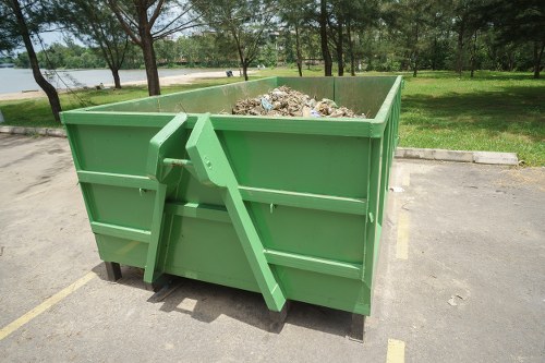 Safe demolition waste removal practices in Pimlico