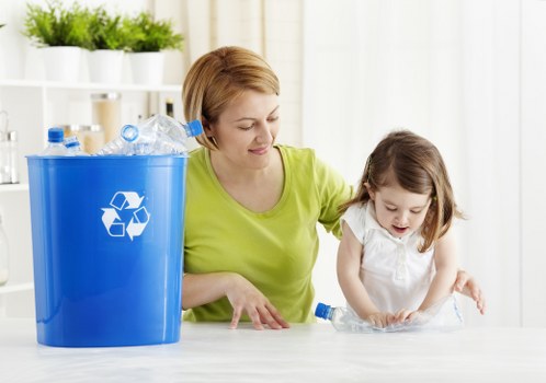 Scheduling rubbish pickup online