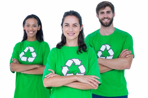 Recycling facilities for rubbish removal